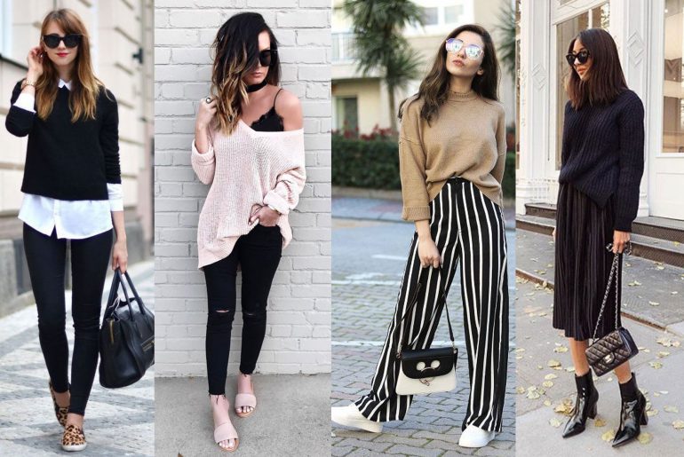 10 creative ways to wear your sweater for the fall season by stylewati