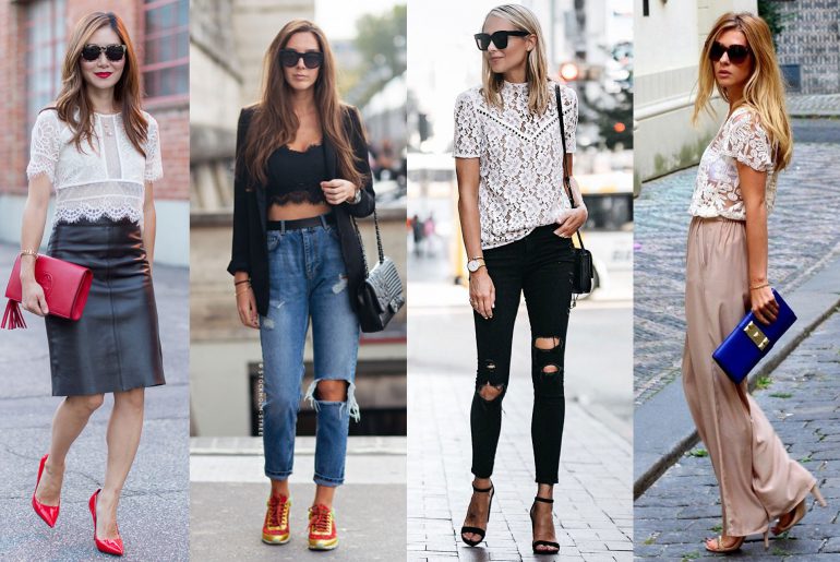 10 lace top ideas to keep your wardrobe in style-by stylewati