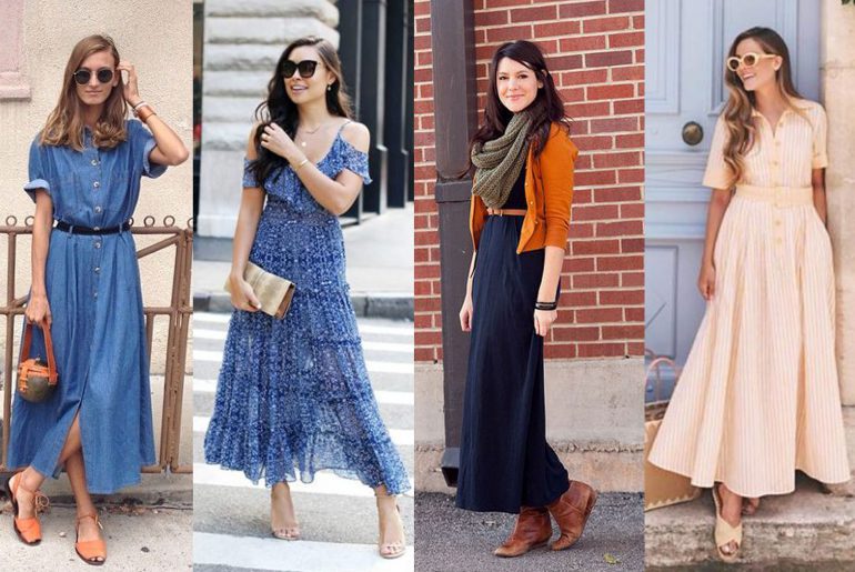 10 styling ideas when you buy a maxi dress-by stylewati