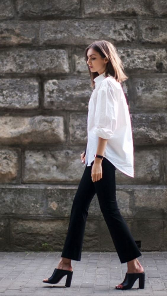 8-Mules-How to pair long shirts with your outfit-By stylewati