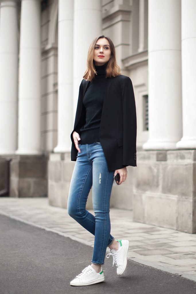 Blazer game strong-7 ways to ace skinny jeans styling- by stylewati