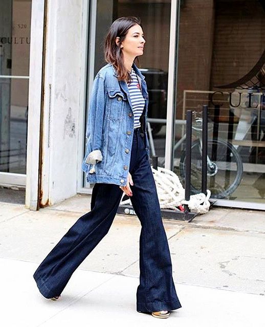 Boot-cut pants-10 ways to wear your denim shirt in style-by stylewati