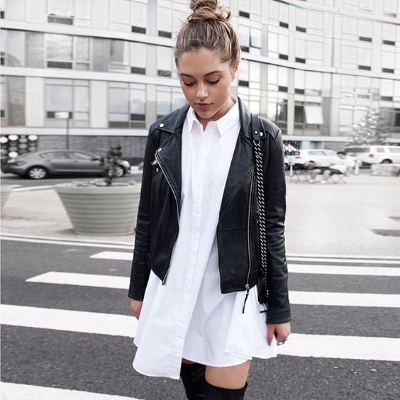 Just like that…-10 Styling Ideas With A Basic White Shirt-by stylewati