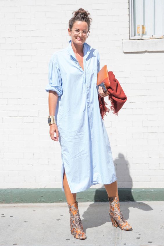 Leave it loose-10 fashion tricks to show off your sass with a shirt dress-by stylewati