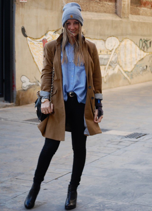 Long coat-10 ways to wear your denim shirt in style-by stylewati