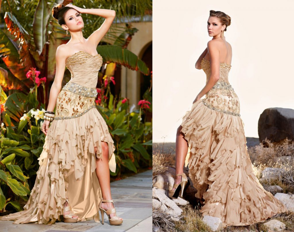 MNM Couture-Summer Fashion Guide – Wear Nude Prom Dresses For Elegance by stylewati