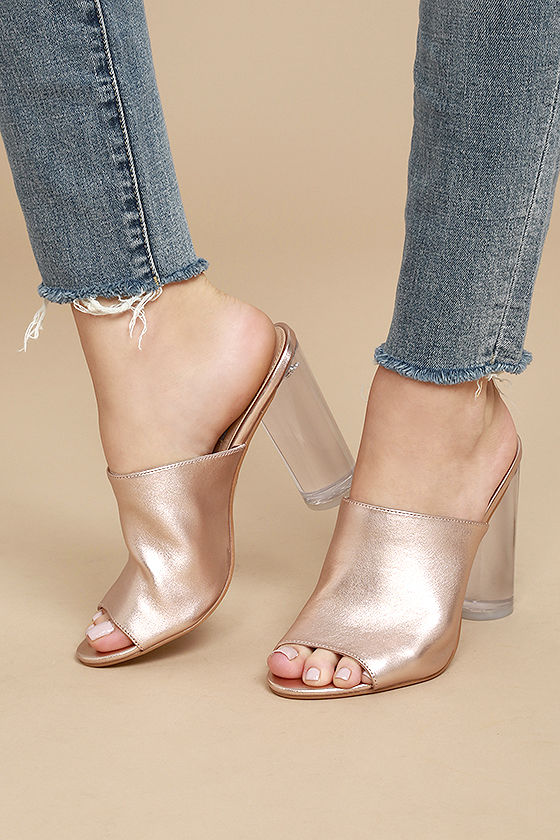 Metallic heels-Top 7 shoe styles that pair well with many outfits-By stylewati-