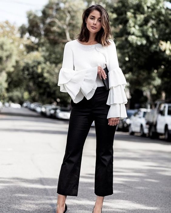 Ruffled top-10 OOTD ideas to nail the date code-by stylewati