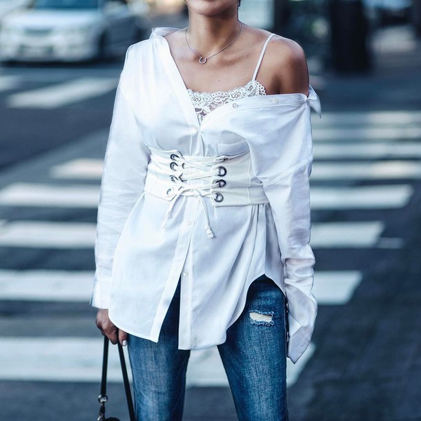 Tunic with ripped jeans-8 Ways to style your tunic top-by stylewati-