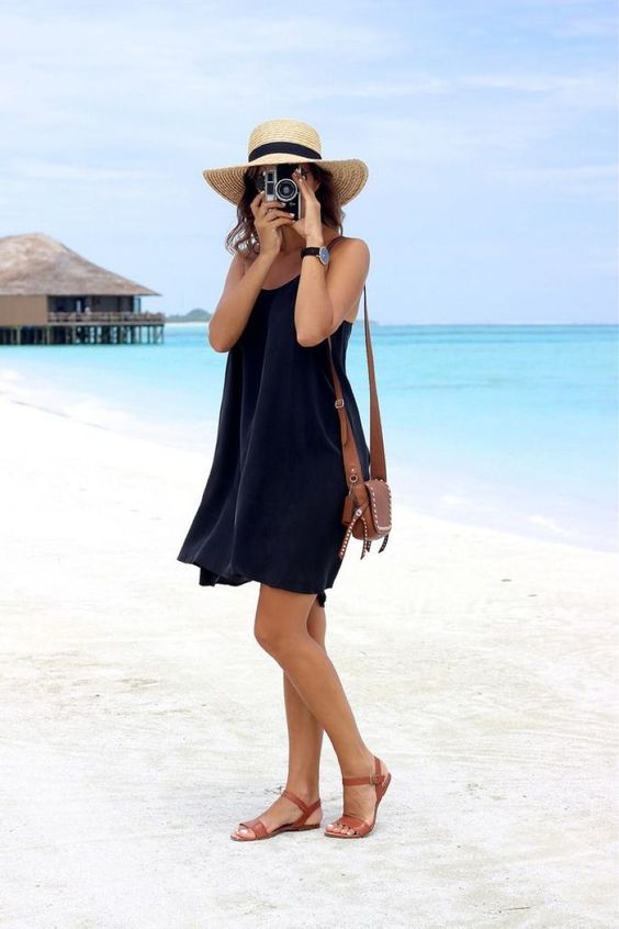 black to the rescue-Travel outfits to take your style up a notch-by stylewati