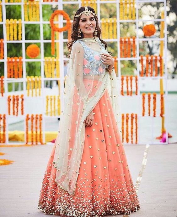 Accessorise right-How to wear a lehenga in modern ways-by stylewati