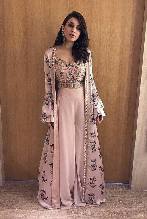 Lehenga with a long jacket-How to wear a lehenga in modern ways-by stylewati