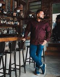 dinner style - 10 Plus Size Outfit Ideas For Men- by stylewati
