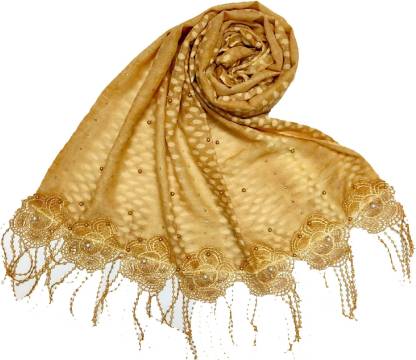embelished scarf - 10 Types of Scarves Every Women Must Have in Her Wardrobe in 2022-by stylewati