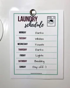 laundry schedule 9 way to start sustainable laundry routine eco-friendly- by stylewati