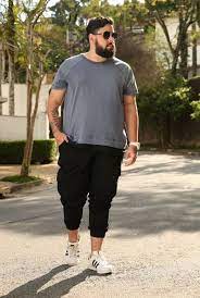 player style - 10 Plus Size Outfit Ideas For Men- by stylewati