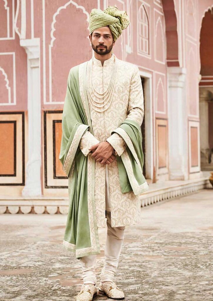 sherwani Top 10 Indian Traditional Dresses for Men - by stylewati