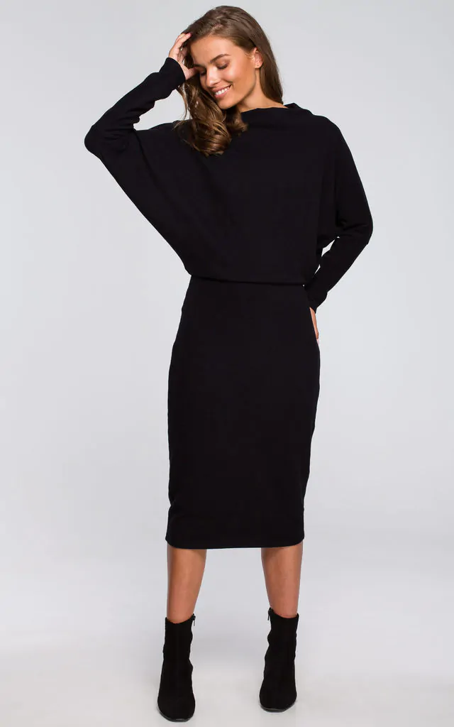 knit jumper dress 15 Trending Jumper Dresses Ideas for Women in 2022-by stylewati