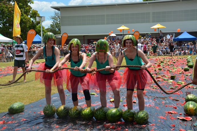 watermelon - Amazing holi-like festivals across the world - by stylewati