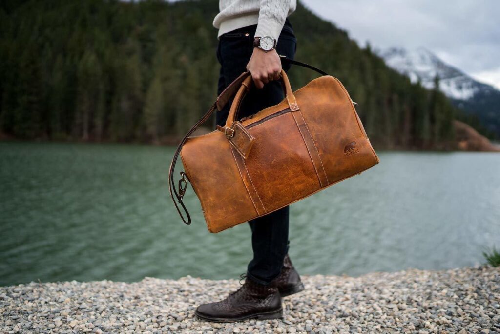 weekend bag - 10 Stylish Types of Bags for Men Guide to Must-Have Bags for Men in 2022-by stylewati