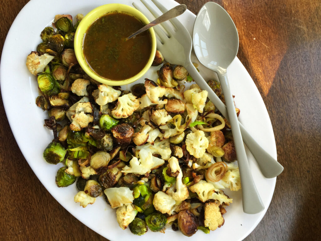 roasted brussels - 5 Healthy and Delicious Vegan Recipes for Diabetes- by stylewati