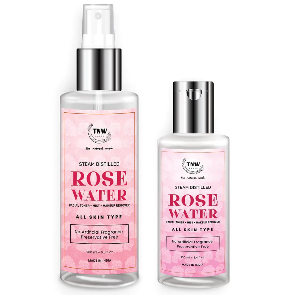 rose water - 15 Best Indian Beauty Tips For Glowing Skin-by stylewati